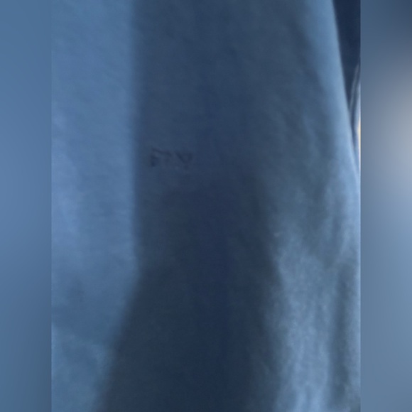 Frame‎ Frankie Ruched Puff Sleeve Tee In Slate Blue - Picture 5 of 9